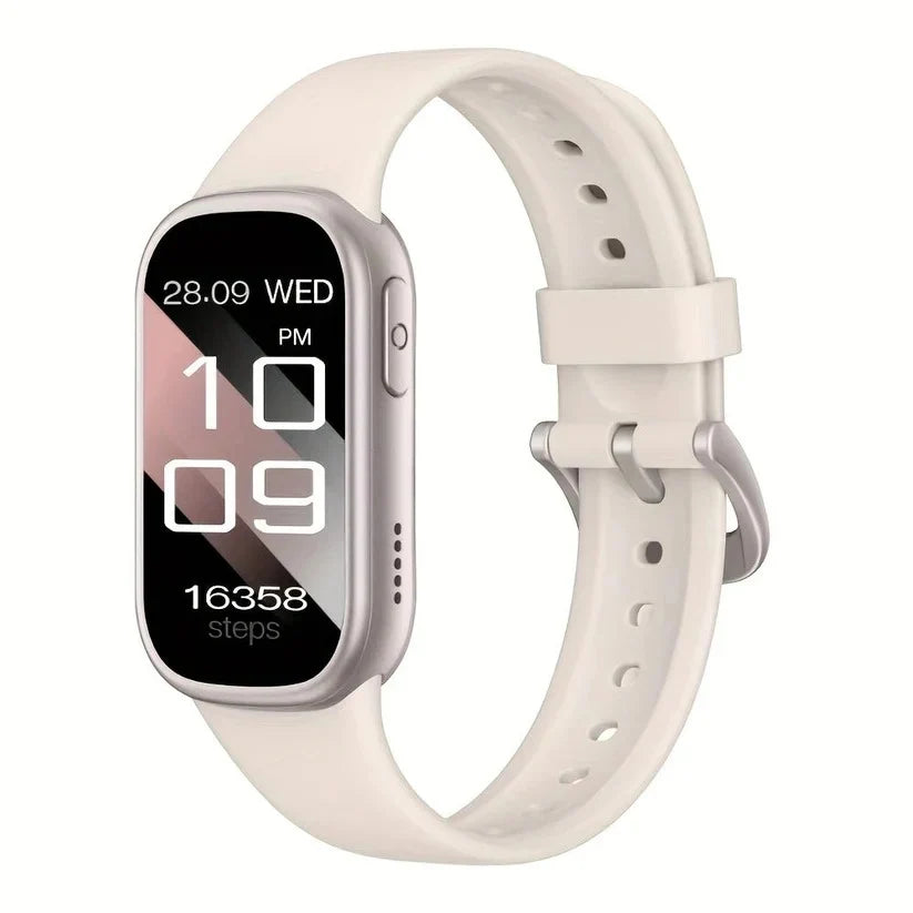 Fitness Smartwatch IP68 Water-Resistant Magnetic Charging 7-Day Battery