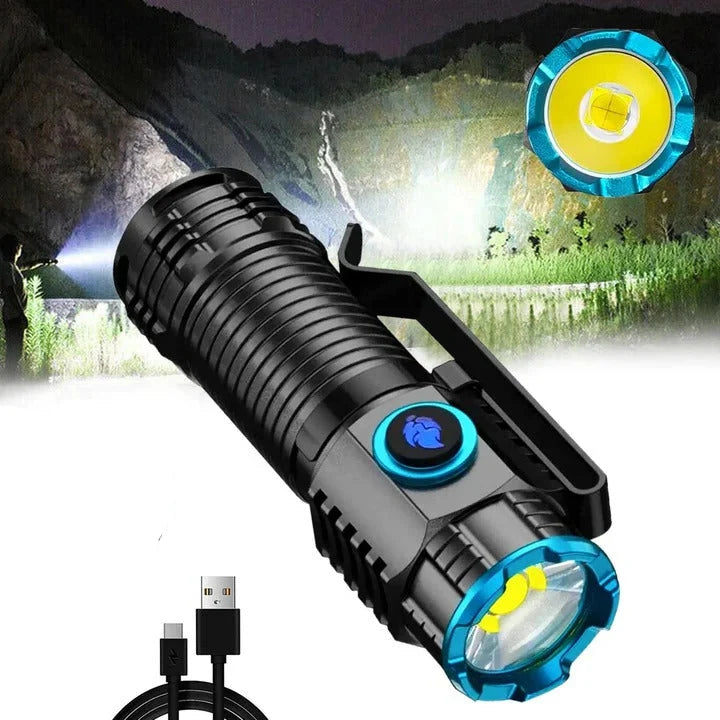 Flashlight 1000 Lumens USB-C Magnetic Base