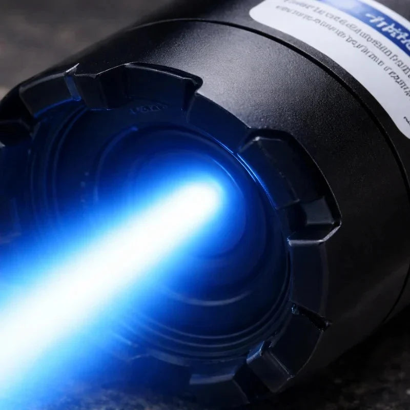 Flashlight Rechargeable Blue Laser Fire Starter
