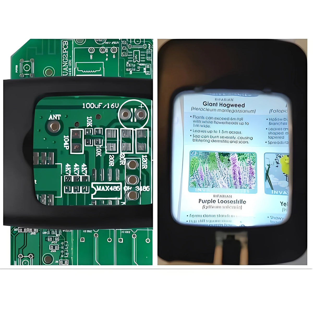 Floor Magnifier 3X Magnification 8x10 Inch Lens