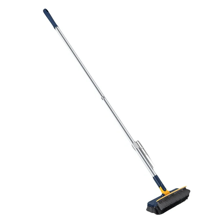 Floor Scrub Brush Stiff Bristles 180° Rotating Handle