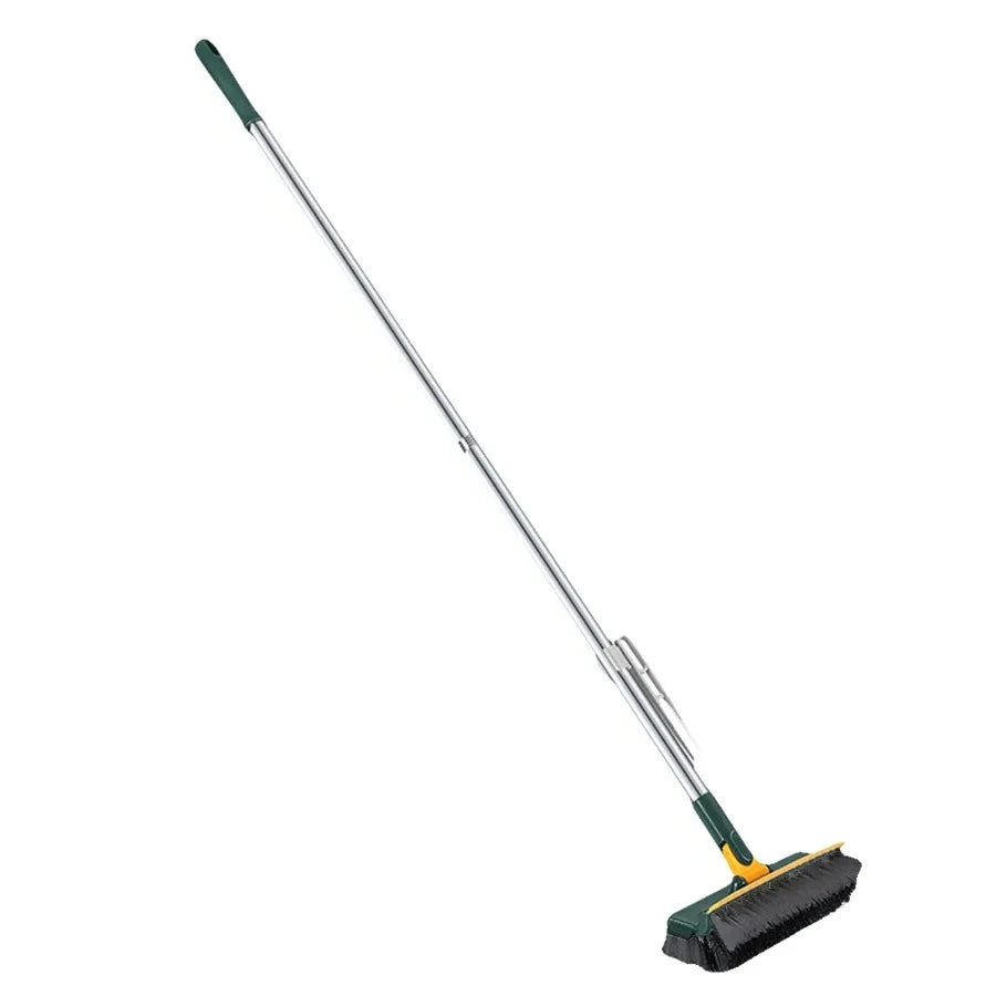 Floor Scrub Brush Stiff Bristles 180° Rotating Handle