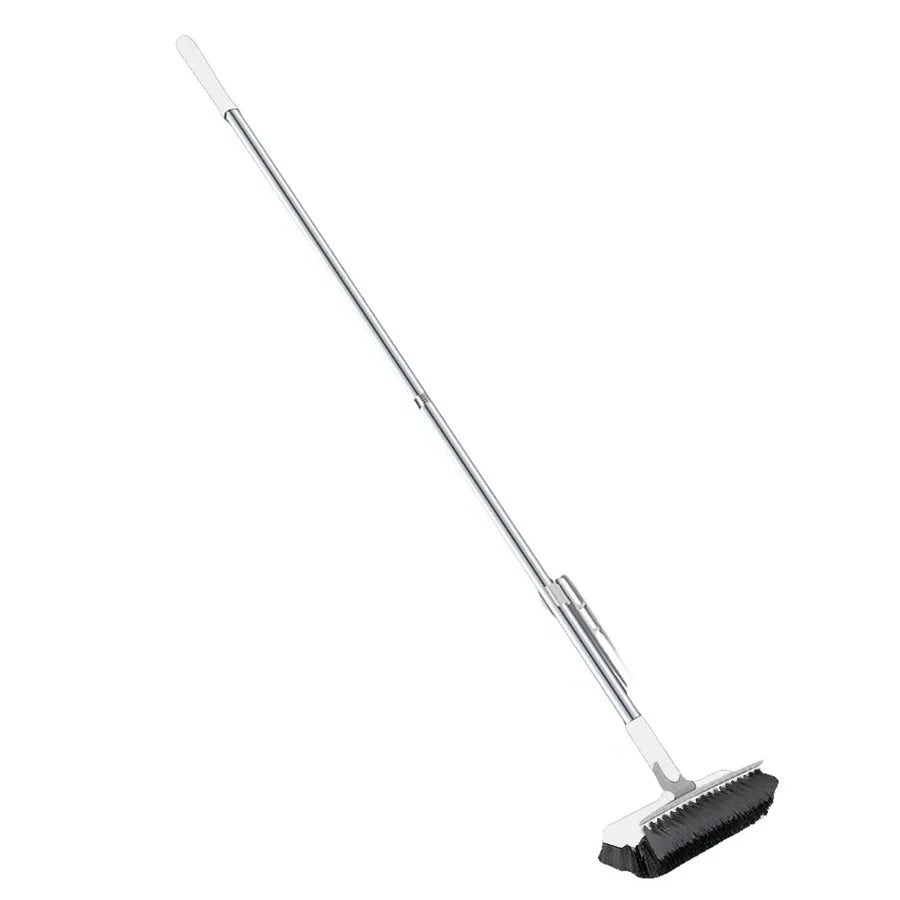 Floor Scrub Brush Stiff Bristles 180° Rotating Handle