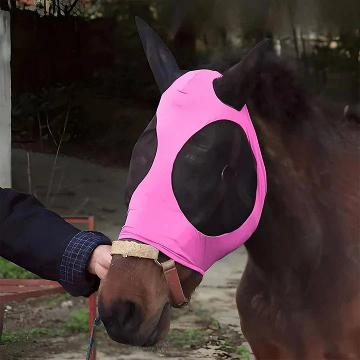 Fly Mask Breathable Mesh Face & Ears Universal Fit
