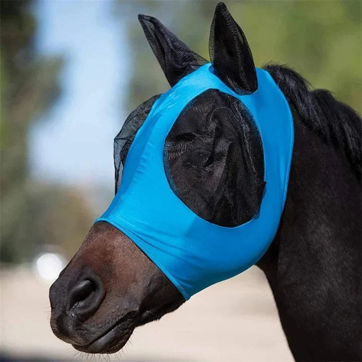Fly Mask Breathable Mesh Face & Ears Universal Fit