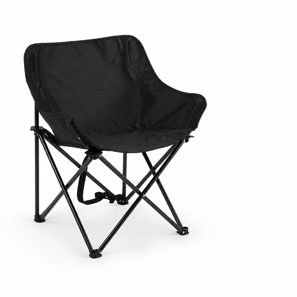 Foldable Moon-Style Breathable Tear-Resistant Camping Chair