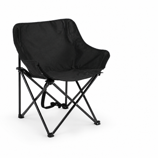 Foldable Moon-Style Breathable Tear-Resistant Camping Chair