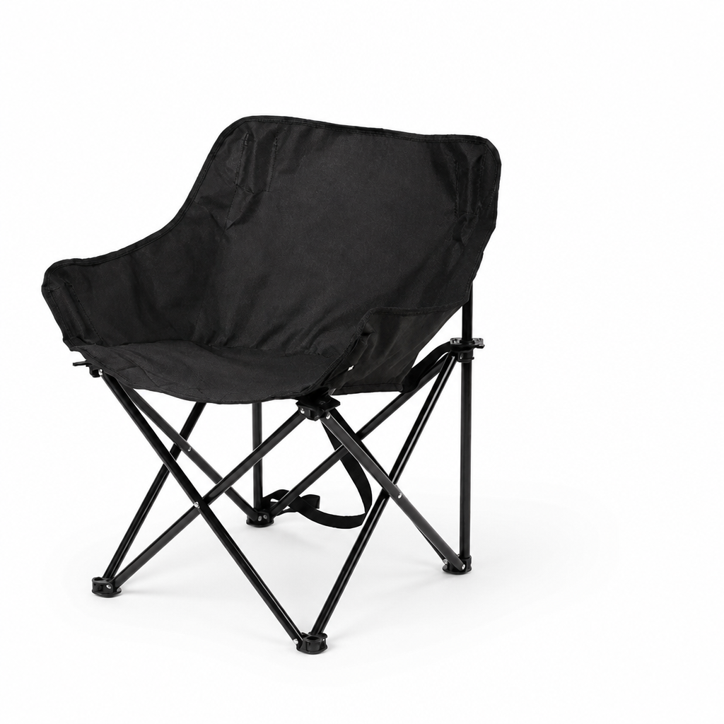 Foldable Moon-Style Breathable Tear-Resistant Camping Chair