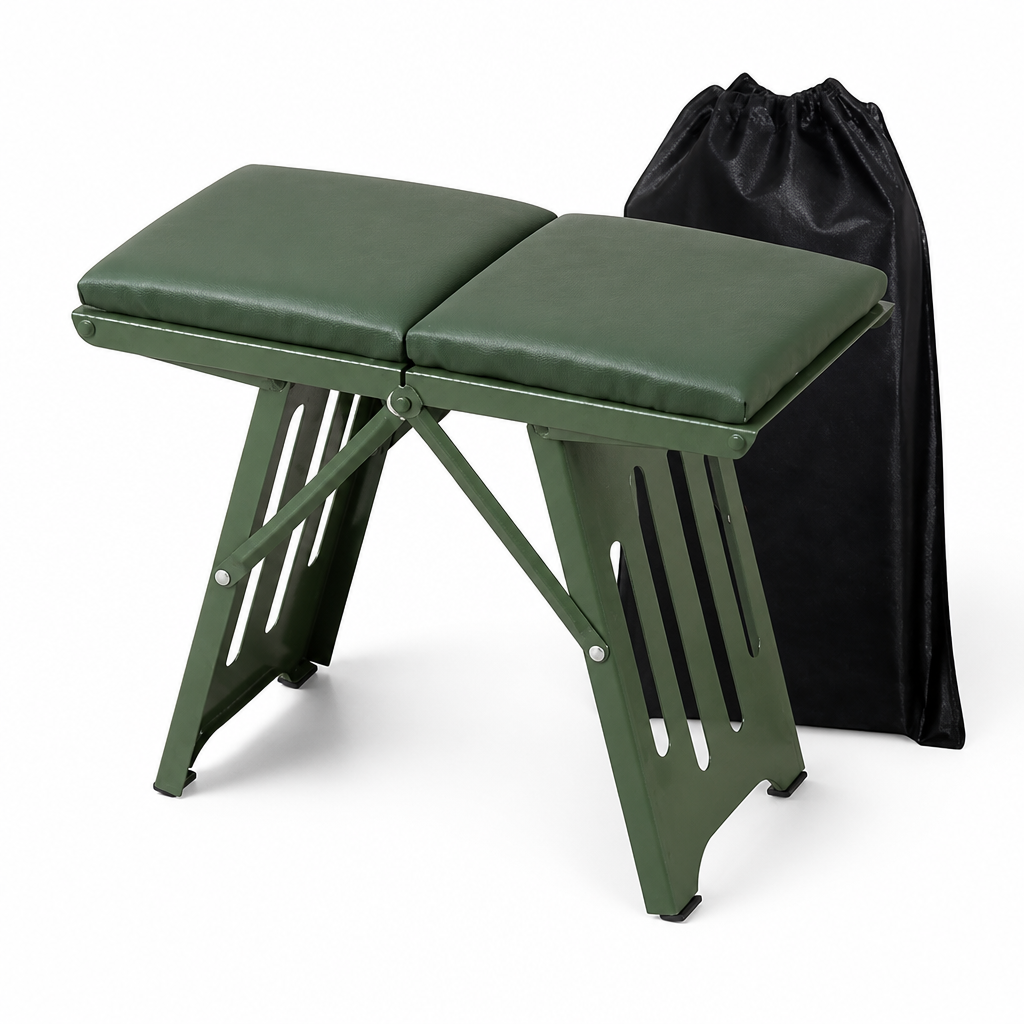 Foldable Portable Anti-Slip Camping Chair (Supports 200 kg)