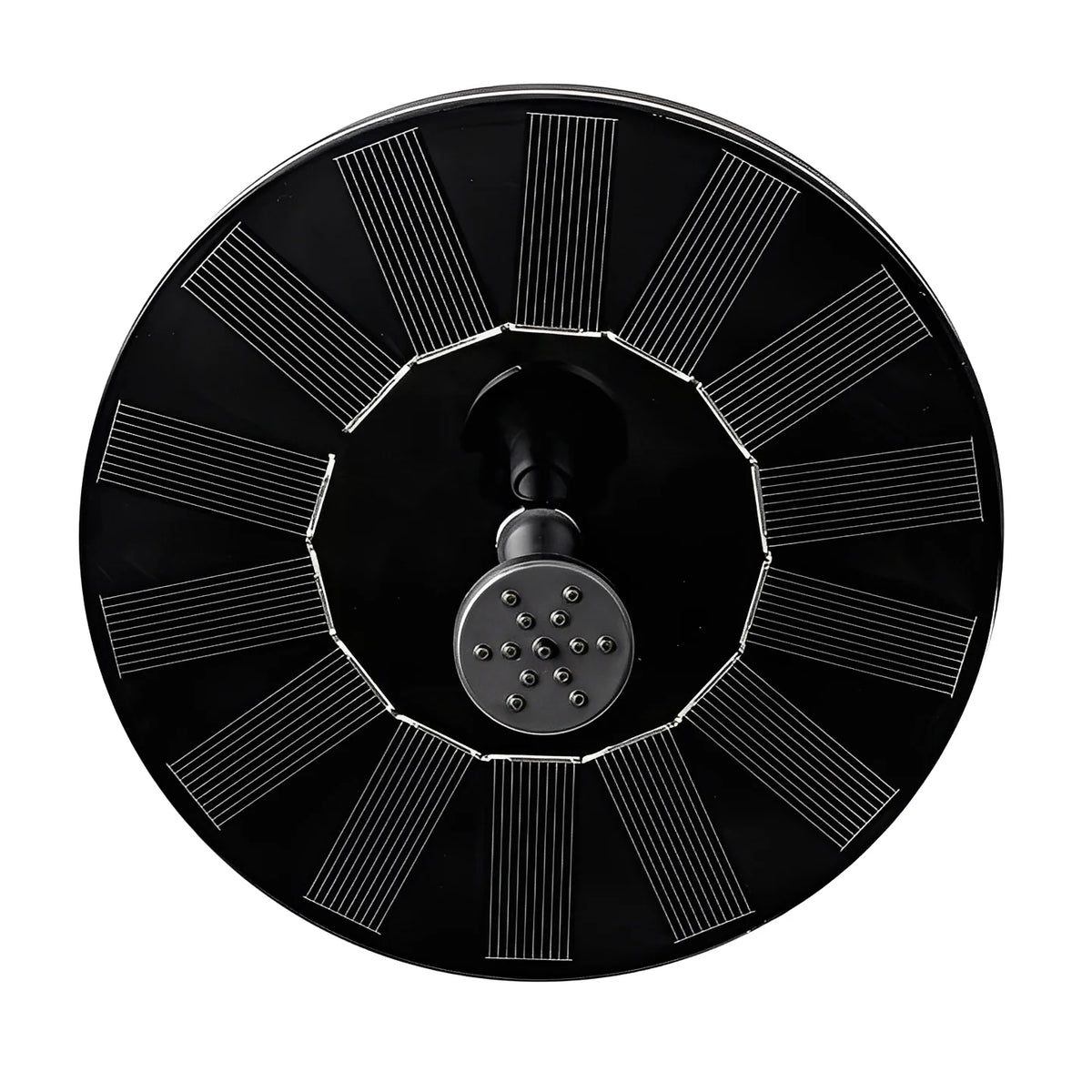 Fountain Pump Solar Powered Floating Interchangeable Nozzles