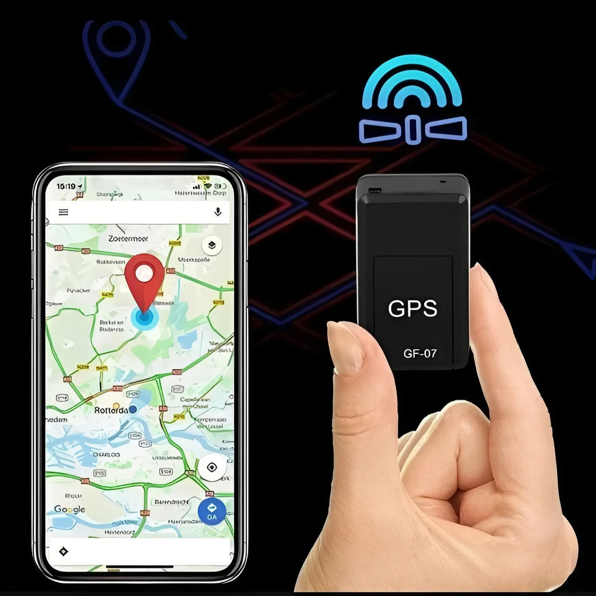GPS Tracker Magnetic Mount Real-Time 180-Day Battery