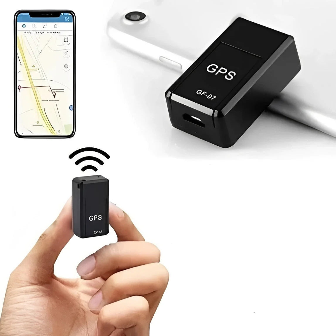 GPS Tracker Magnetic Mount Real-Time 180-Day Battery