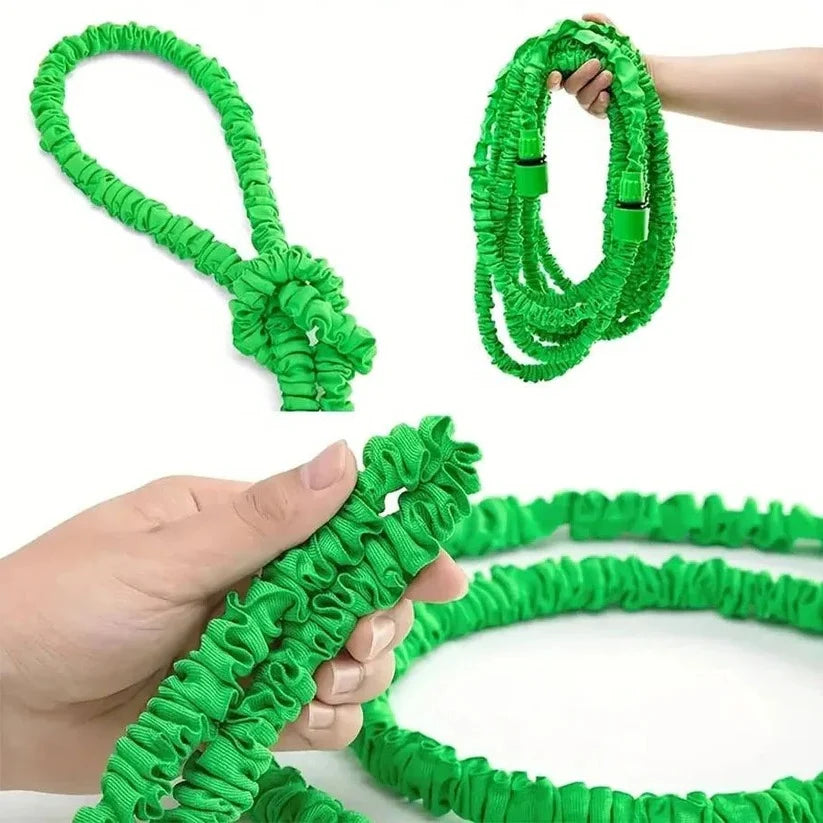 Garden Hose Expandable 3X High-Strength Fabric & 7-Mode Nozzle