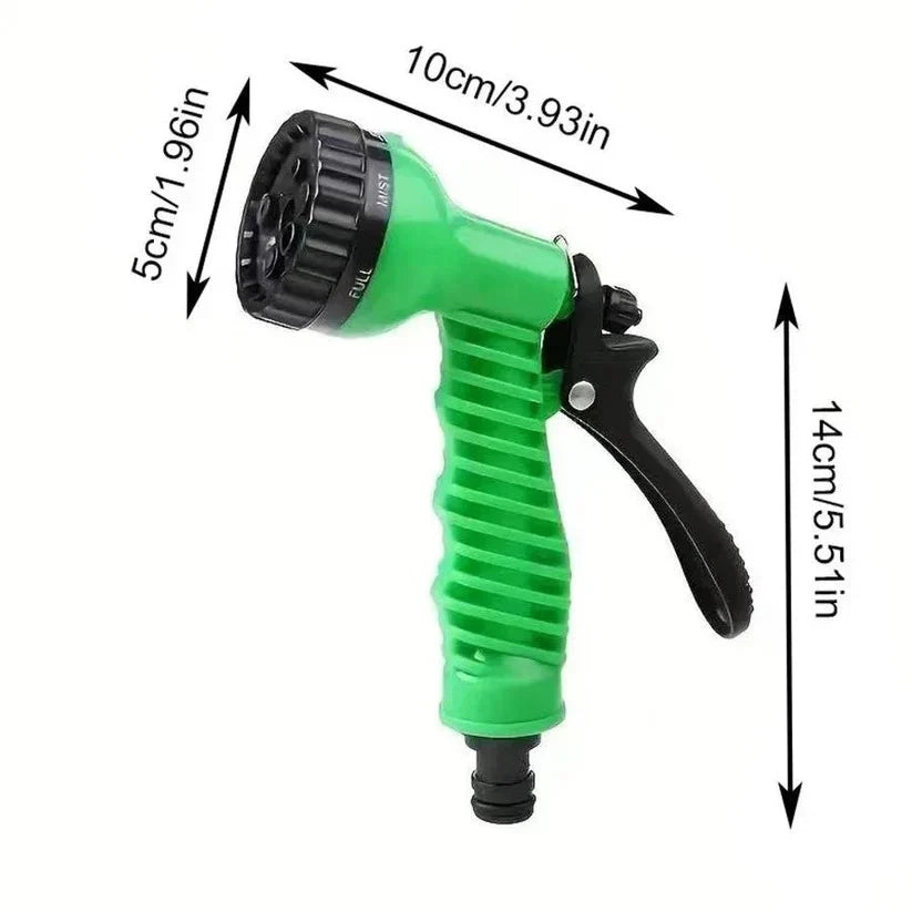 Garden Hose Expandable 3X High-Strength Fabric & 7-Mode Nozzle