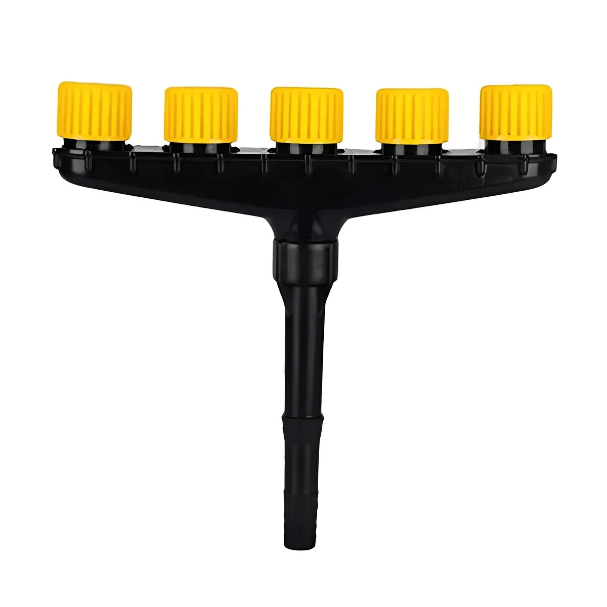 Garden Hose Nozzle Quick-Connect Adjustable Spray & Trigger Lock