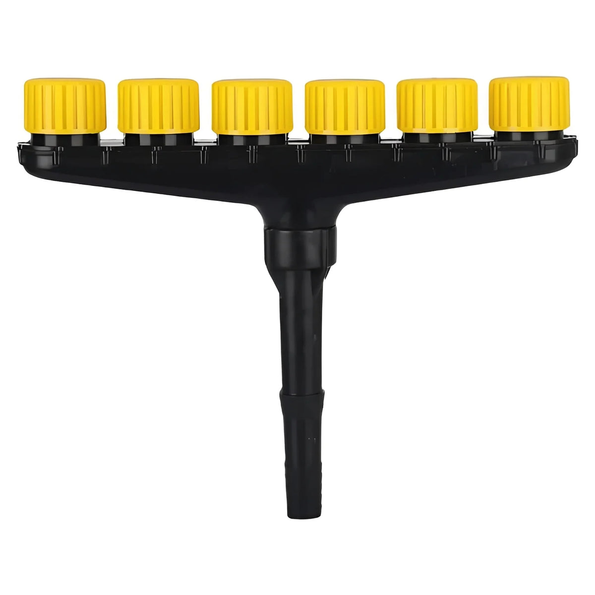 Garden Hose Nozzle Quick-Connect Adjustable Spray & Trigger Lock