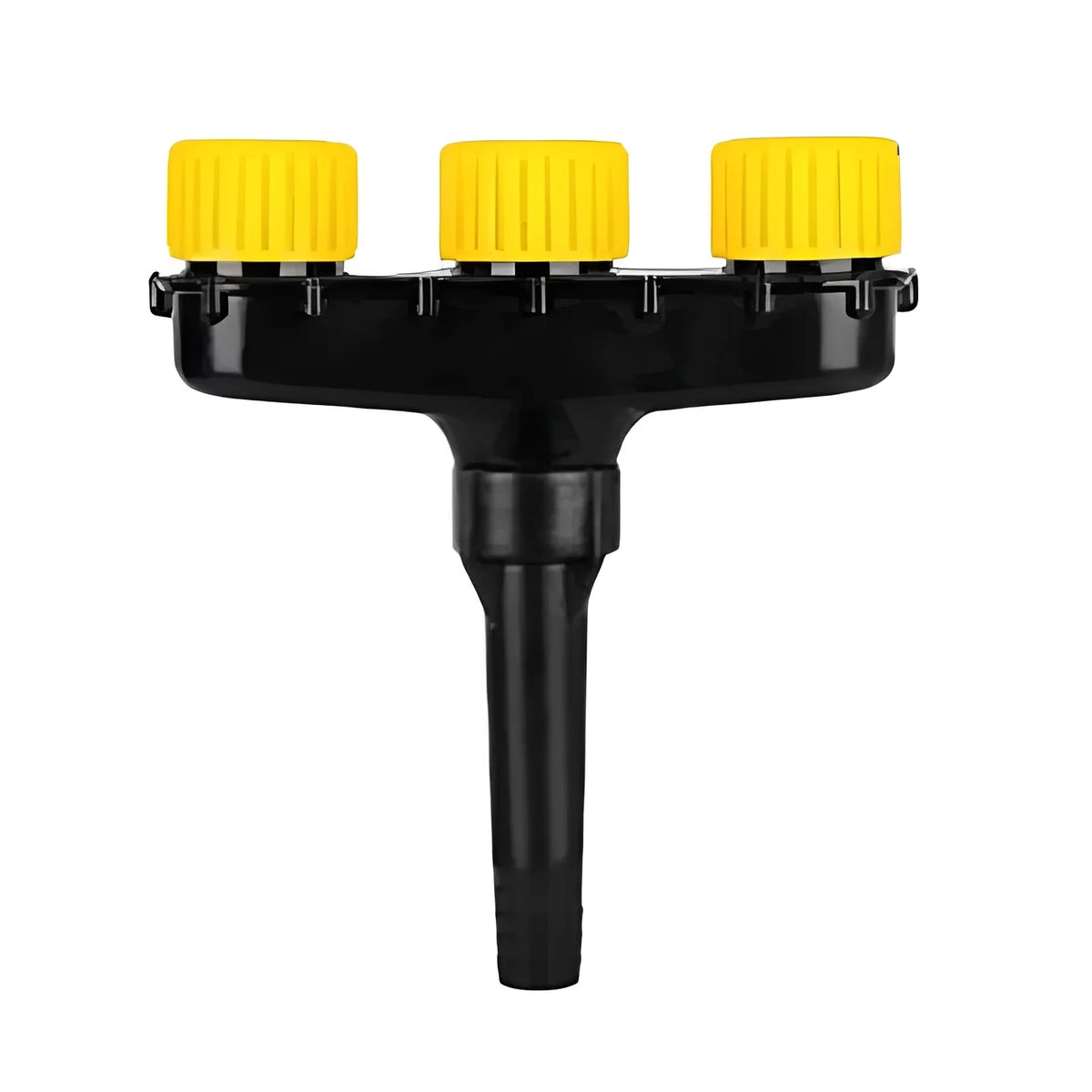 Garden Hose Nozzle Quick-Connect Adjustable Spray & Trigger Lock