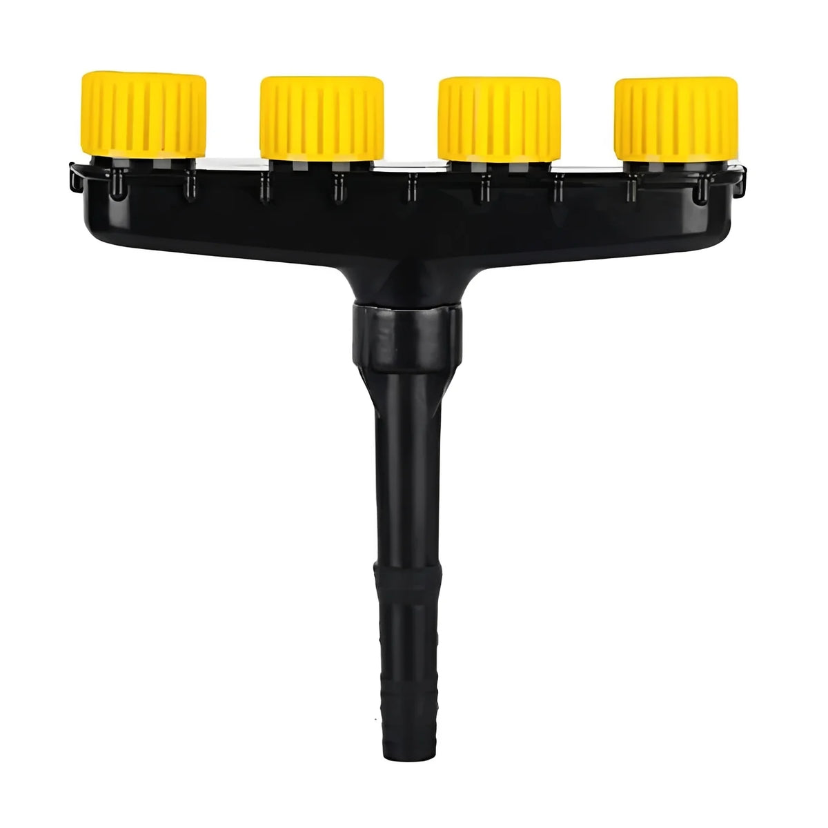Garden Hose Nozzle Quick-Connect Adjustable Spray & Trigger Lock