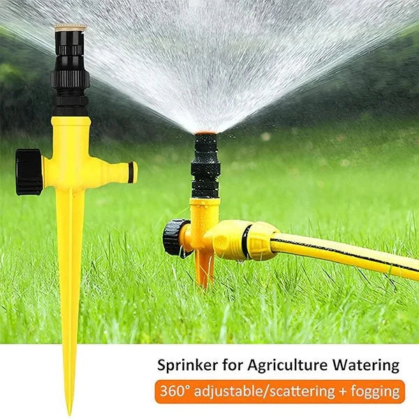 Garden Sprinkler 360 Degree Rotating Adjustable Spray
