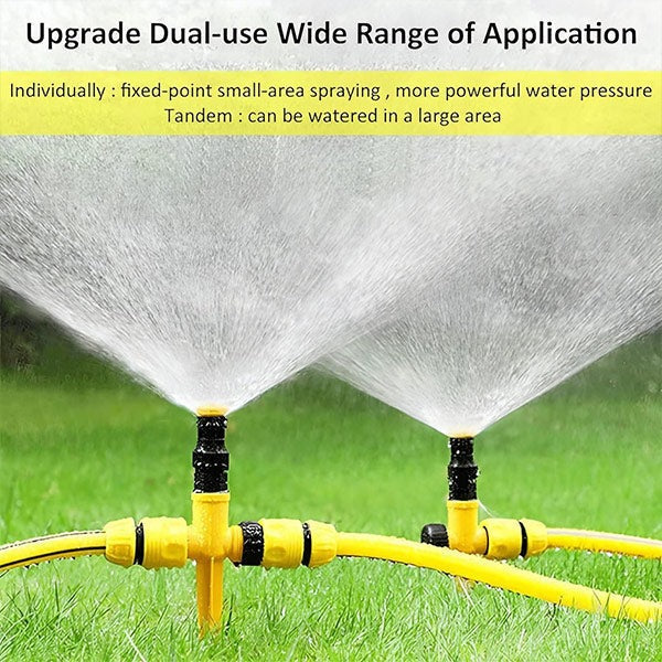 Garden Sprinkler 360 Degree Rotating Adjustable Spray