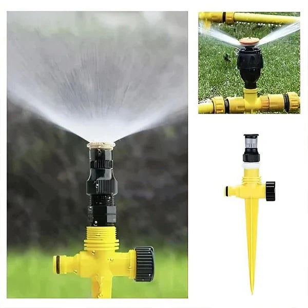 Garden Sprinkler 360 Degree Rotating Adjustable Spray