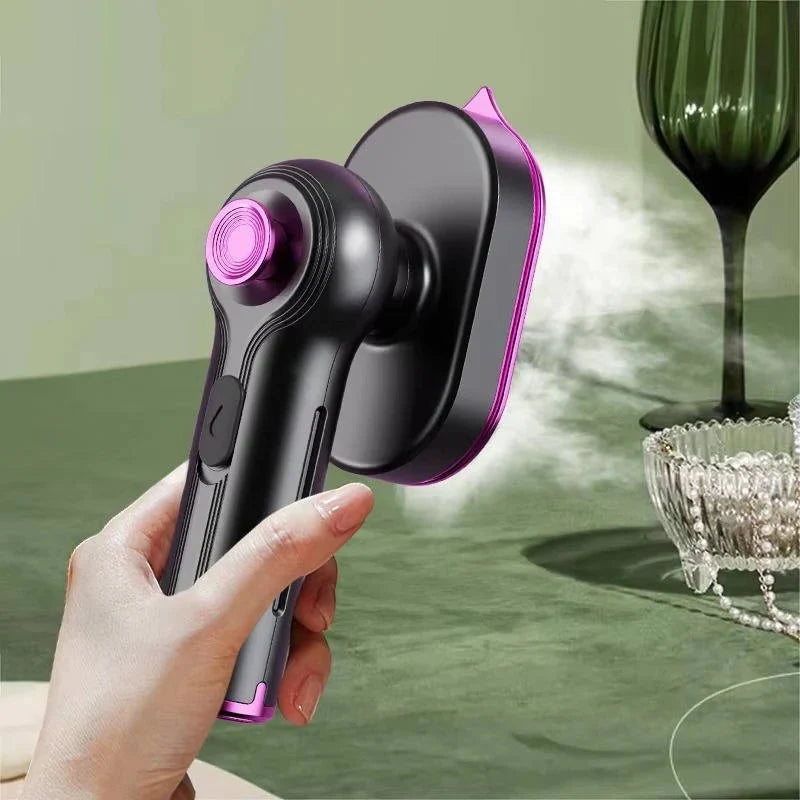 Garment Steamer Rotating Handle Ceramic Plate Visible Tank