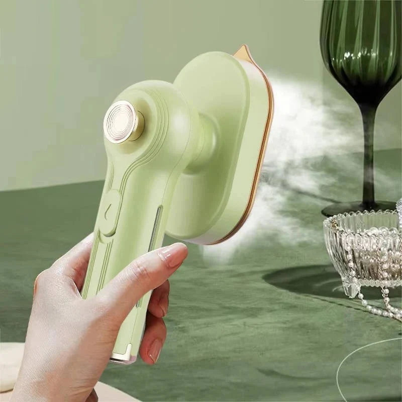 Garment Steamer Rotating Handle Ceramic Plate Visible Tank