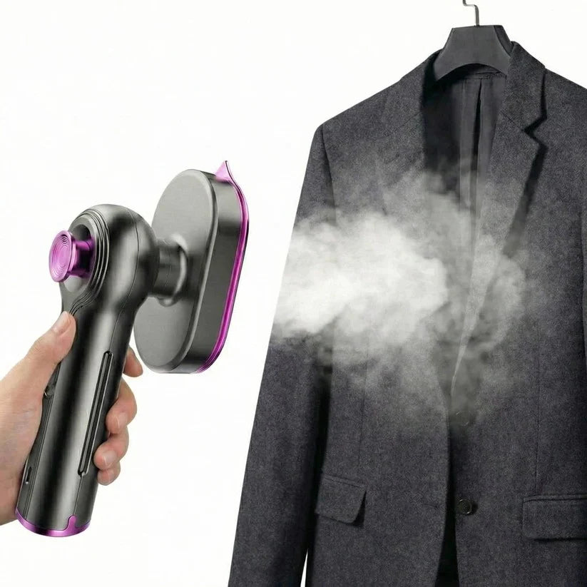 Garment Steamer Rotating Handle Ceramic Plate Visible Tank