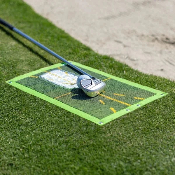 Golf Swing Training Mat Visual Swing-Path Feedback