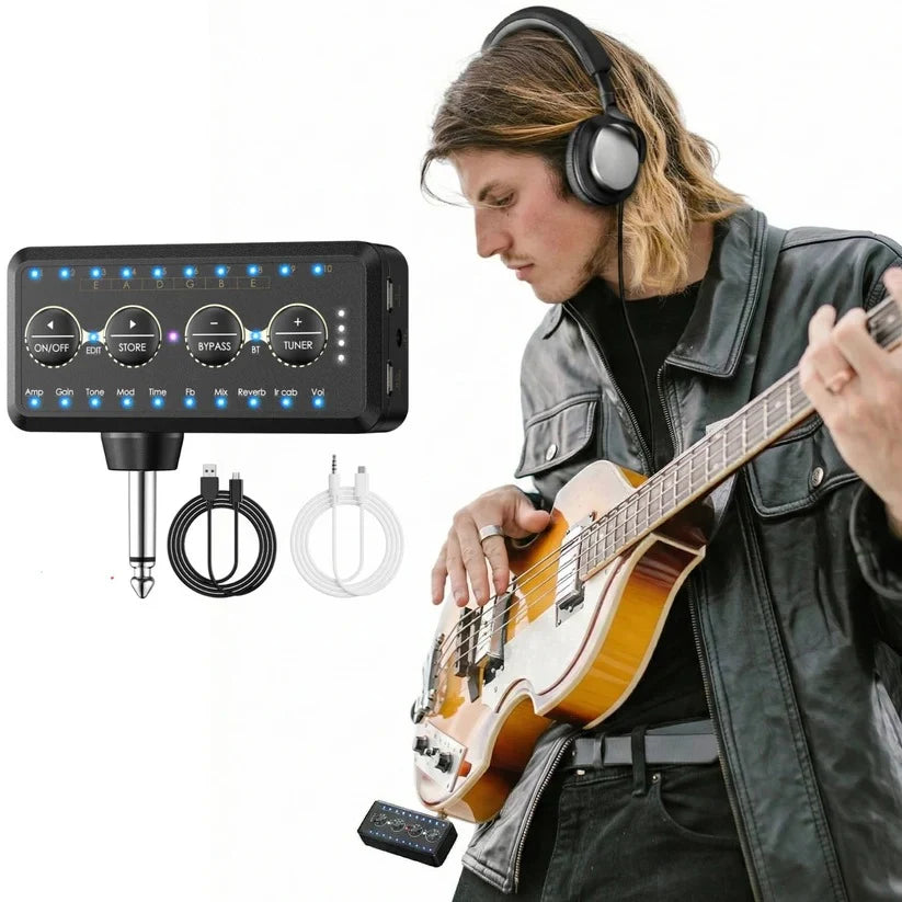 Guitar Amp Silent Practice Bluetooth & USB