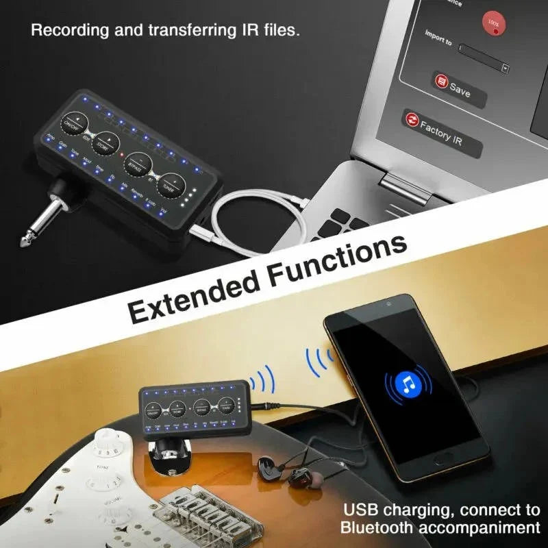Guitar Amp Silent Practice Bluetooth & USB