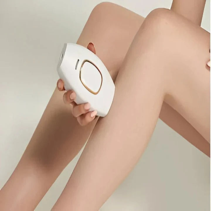 Hair Removal Device Rechargeable Cordless Cartridge-Free Skin Contact Sensor