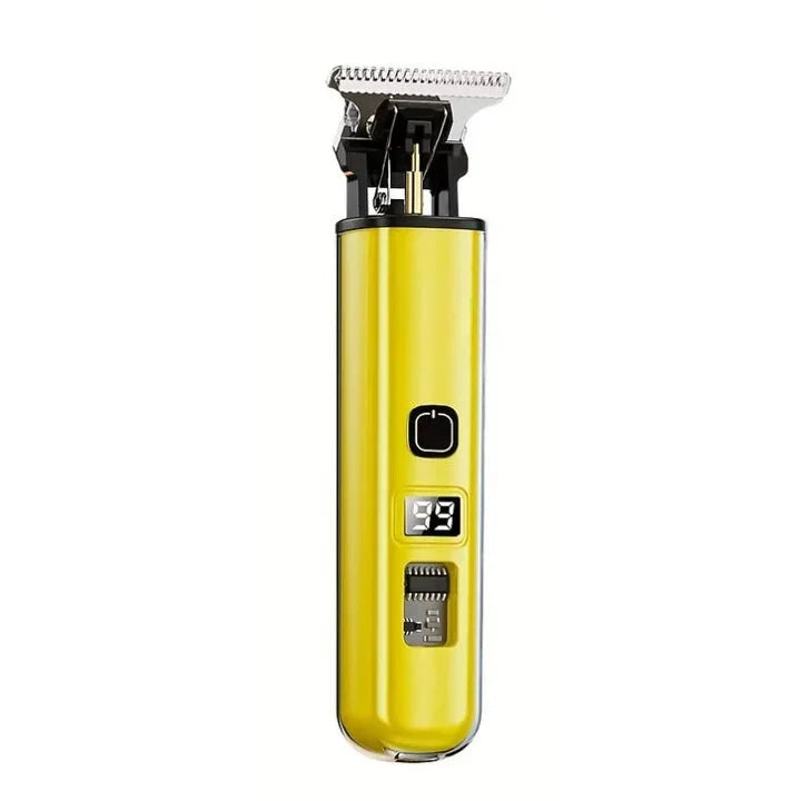 Hair Trimmer Rounded Blade LED Display 60-Min Runtime