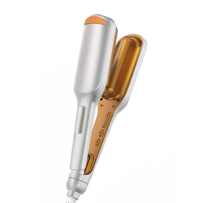 Hair Waver Dual Barrel Ceramic Coating & Adjustable Heat