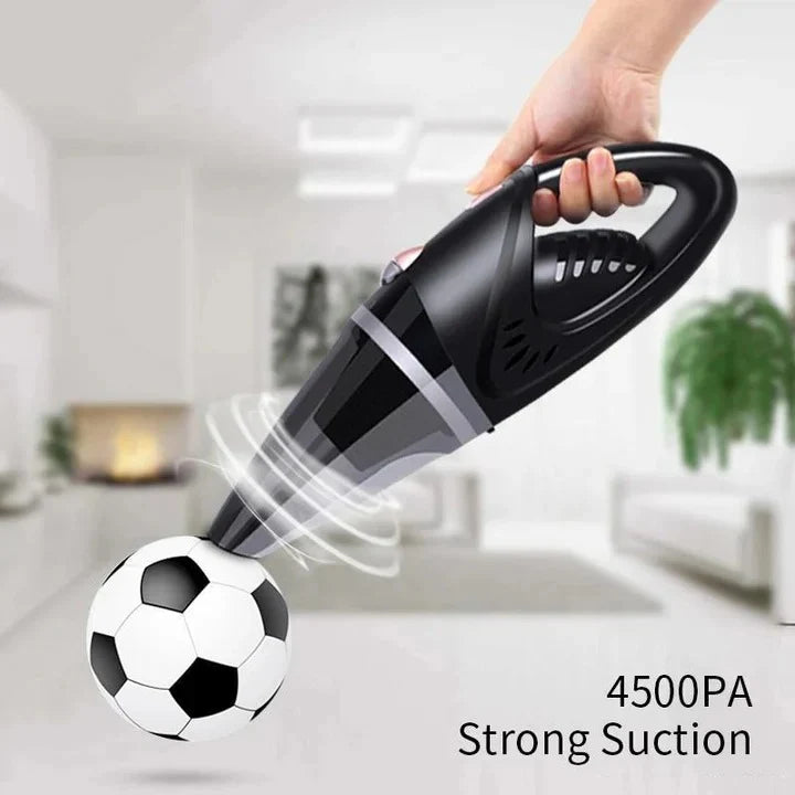 Handheld Car Vacuum 16 Ft Cord & Washable HEPA