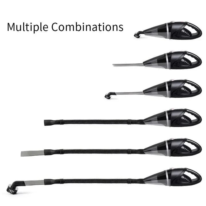 Handheld Car Vacuum 16 Ft Cord & Washable HEPA