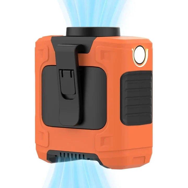 Handheld Fan Rechargeable Clip-On LED & Power Bank