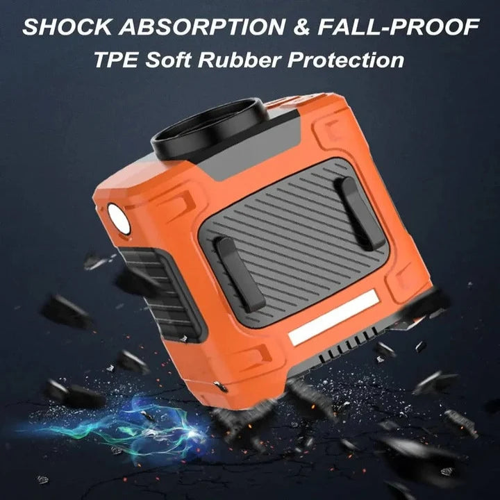Handheld Fan Rechargeable Clip-On LED & Power Bank
