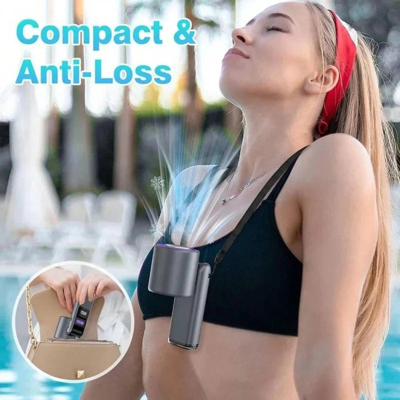 Handheld Fan Semiconductor Cooling Plate Rechargeable 4000mAh