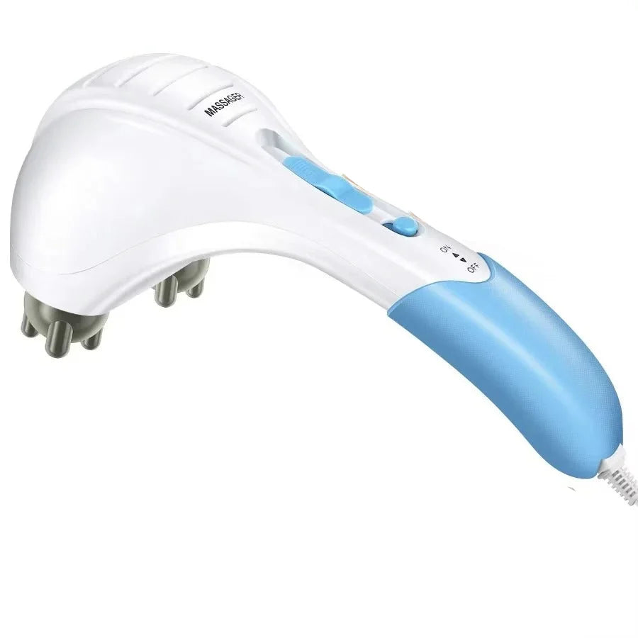 Handheld Percussion Massager Dual Vibration & Adjustable Speed