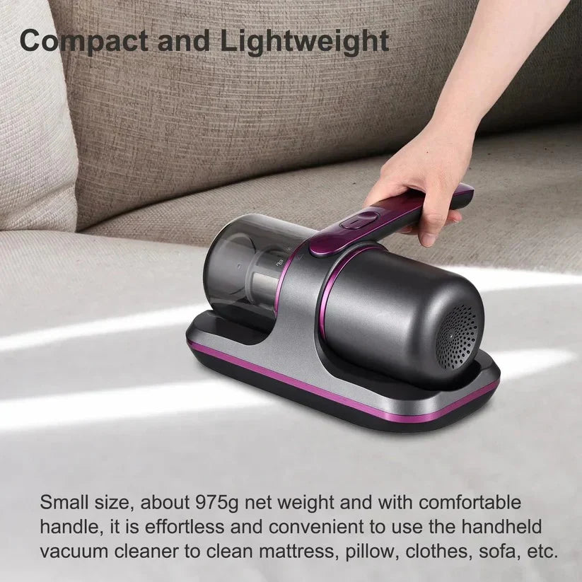 Handheld Vacuum Cordless Auto-Activating UV Deep Suction