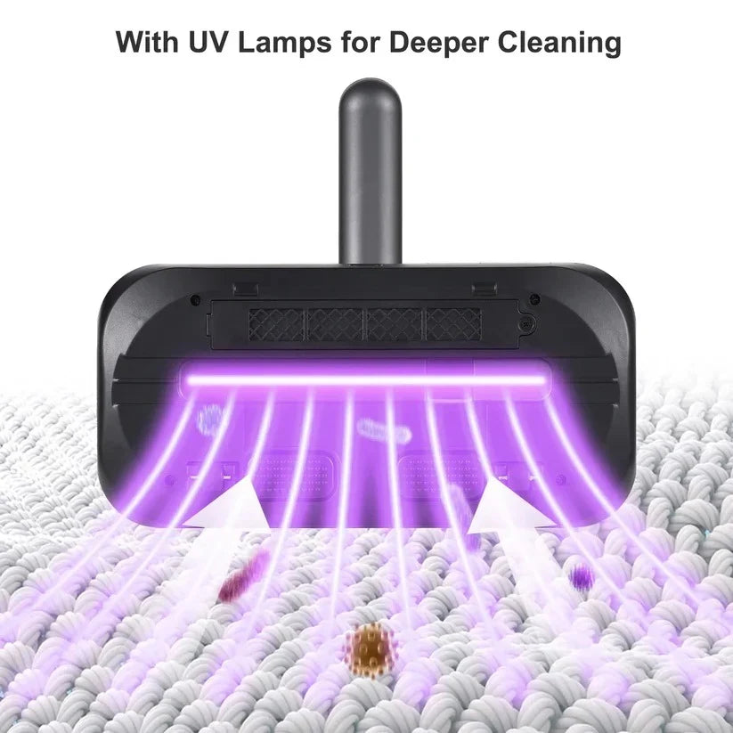 Handheld Vacuum Cordless Auto-Activating UV Deep Suction