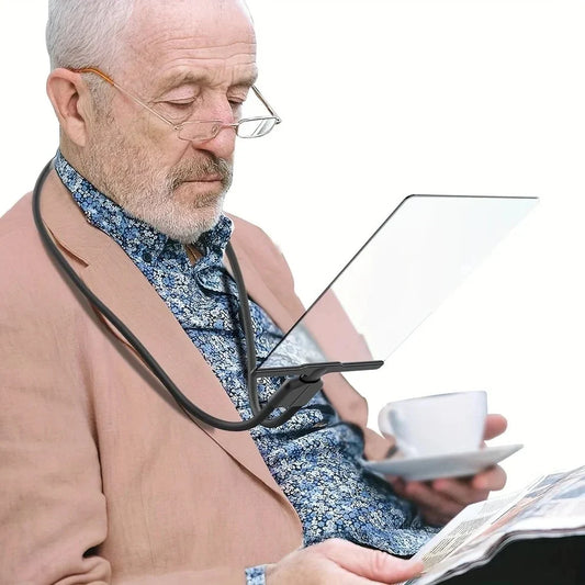 Hands-Free Magnifier Flexible Neck Large Optical Lens