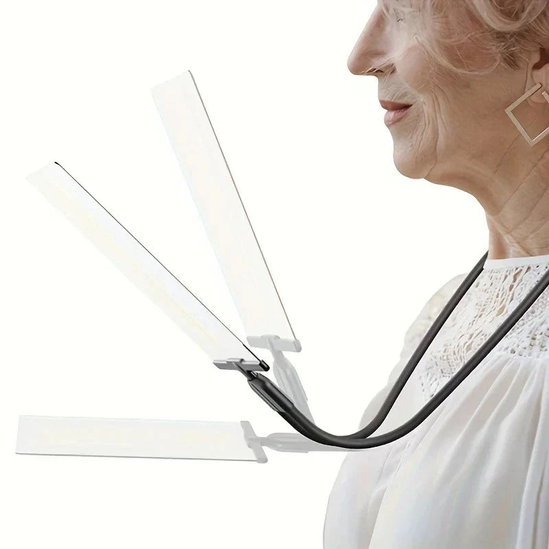 Hands-Free Magnifier Flexible Neck Large Optical Lens