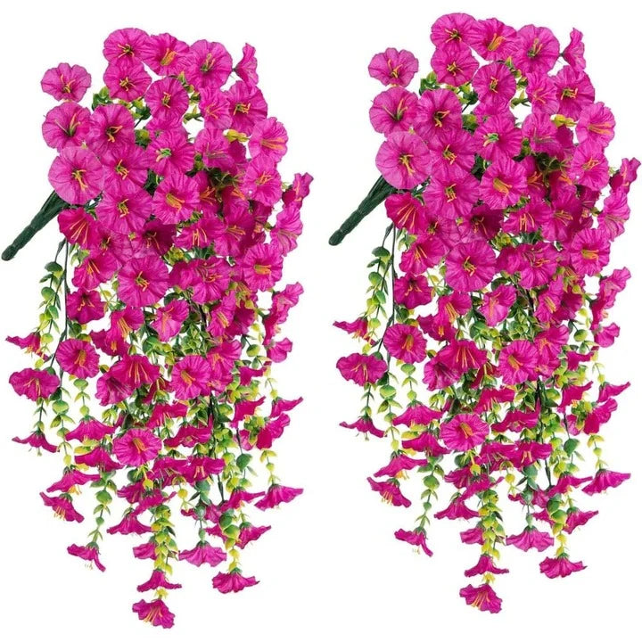 Hanging Vine Silk Blooms UV-Resistant & Weatherproof