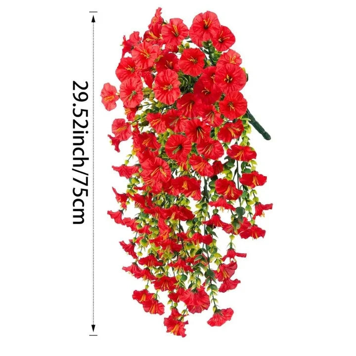 Hanging Vine Silk Blooms UV-Resistant & Weatherproof