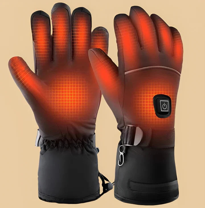 Heated Gloves Adjustable Heat Levels Rechargeable Battery & USB