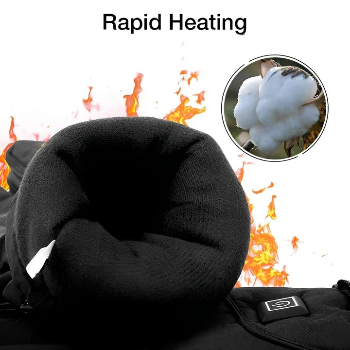 Heated Gloves Adjustable Heat Levels Rechargeable Battery & USB