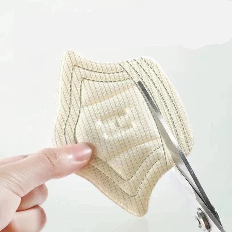 Heel Cushion Inserts Shock Absorbing Gel Repositionable Adhesive