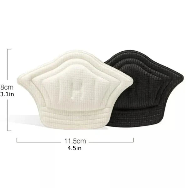 Heel Grips Silicone Gel Self-Adhesive Trim To Fit